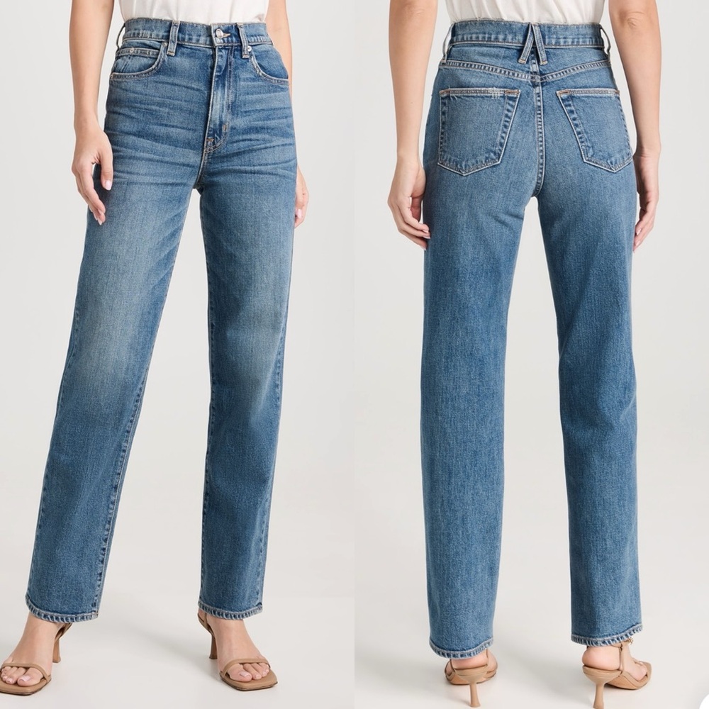 Slvrlake High Rise Straight London Jeans Size 28